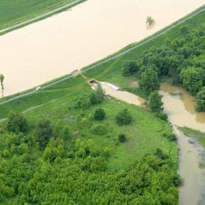 Povodňová situace v povodí Moravy a Dyje