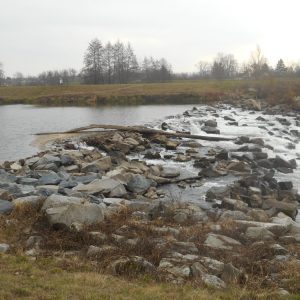 Povodí Moravy opravilo balvanitý skluz u Lanžhota