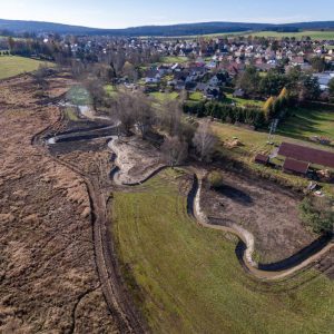 Povodí Moravy staví v Herálci přírodě blízká protipovodňová opatření