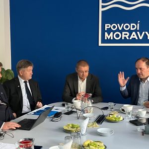Ministr zemědělství navštívil Povodí Moravy, řešil klíčové projekty a aktuální výzvy